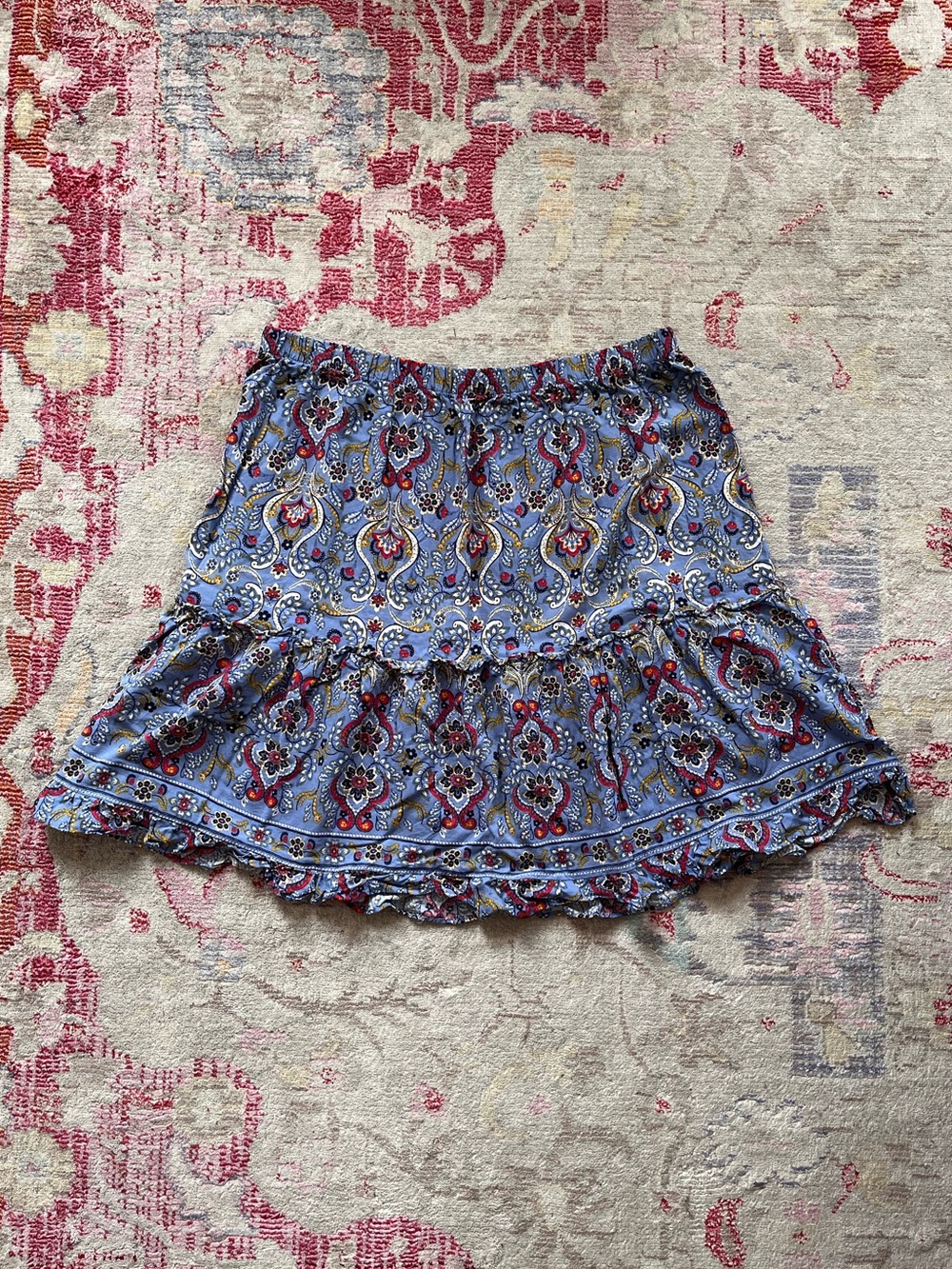 Max Studio paisley mini skirt